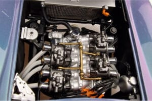 Chevrolet Corvette Grand Sport Roadster Laguna Seca Dangaus Mėlyna Exoto 1:18 EXPRM00080 Metalas - nuotrauka 8 iš 9