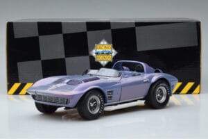 Chevrolet Corvette Grand Sport Roadster Laguna Seca Dangaus Mėlyna Exoto 1:18 EXPRM00080 Metalas - nuotrauka 9 iš 9