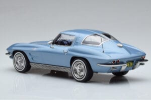 Chevrolet Corvette C2 Sting Ray Mėlynas Norev 1:18 189050 Metalas - nuotrauka 5 iš 6