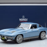 Chevrolet Corvette C2 Sting Ray Mėlynas Norev 1:18 - image 6 of 6