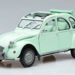 Citroen 2CV 6 Club Žalias Norev 1:18 181486 Metalas