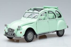 Citroen 2CV 6 Club Žalias Norev 1:18 181486 Metalas