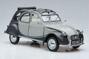 Citroen 2CV Charleston Pilkas Norev 1:18 181487 Metalas - nuotrauka 5 iš 7