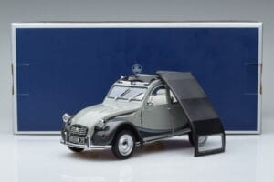 Citroen 2CV Charleston Pilkas Norev 1:18 181487 Metalas - nuotrauka 7 iš 7