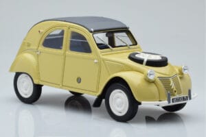 Citroen 2CV Sahara Geltonas Otto 1:18 OT1027 Derva - nuotrauka 4 iš 6