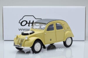 Citroen 2CV Sahara Geltonas Otto 1:18 OT1027 Derva - nuotrauka 6 iš 6