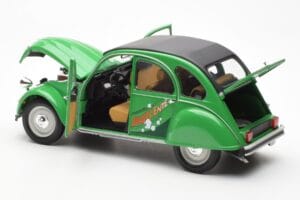 Citroen 2CV Saussente Žalias Minichamps 1:18 153111503 Metalas - nuotrauka 5 iš 8