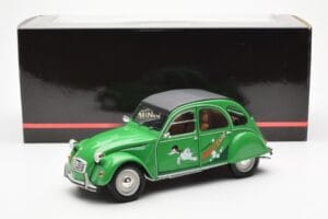 Citroen 2CV Saussente Žalias Minichamps 1:18 153111503 Metalas - nuotrauka 8 iš 8