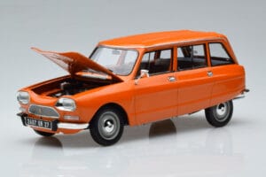 Citroen Ami 8 Break Tenere Oranžinis Norev 1:18 181674 Metalas - nuotrauka 2 iš 7