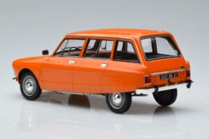 Citroen Ami 8 Break Tenere Oranžinis Norev 1:18 181674 Metalas - nuotrauka 6 iš 7