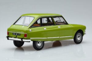 Citroen Ami 8 Club Iris Žalias Norev 1:18 181677 Metalas - nuotrauka 3 iš 7