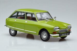 Citroen Ami 8 Club Iris Žalias Norev 1:18 181677 Metalas - nuotrauka 5 iš 7