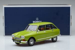 Citroen Ami 8 Club Iris Žalias Norev 1:18 181677 Metalas - nuotrauka 7 iš 7