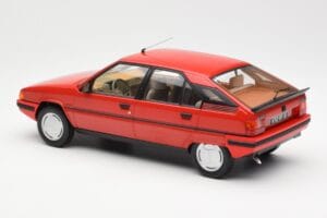 Citroen BX 19 GT Vallelunga Raudonas Norev 1:18 181683 Metalas - nuotrauka 5 iš 6