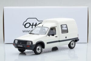 Citroen C15 D Baltas Otto 1:18 OT956 Derva - nuotrauka 6 iš 6