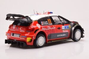 Citroen C3 WRC #11 S. Loeb / D. Elena Rally Mexico 2018 Norev 1:18 181638 Metalas - nuotrauka 2 iš 6