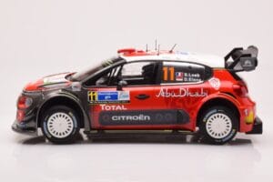 Citroen C3 WRC #11 S. Loeb / D. Elena Rally Mexico 2018 Norev 1:18 181638 Metalas - nuotrauka 3 iš 6