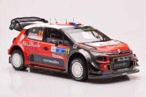 Citroen C3 WRC #11 S. Loeb / D. Elena Rally Mexico 2018 Norev 1:18 181638 Metalas - nuotrauka 4 iš 6