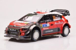 Citroen C3 WRC #11 S. Loeb / D. Elena Rally Mexico 2018 Norev 1:18 181638 Metalas