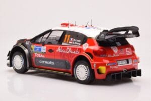 Citroen C3 WRC #11 S. Loeb / D. Elena Rally Mexico 2018 Norev 1:18 181638 Metalas - nuotrauka 5 iš 6