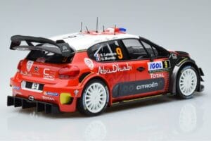 Citroen C3 WRC #9 S. Lefebvre / G. Moreau Tour de Corse 2017 Norev 1:18 181633 Metalas - nuotrauka 2 iš 6