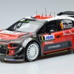 Citroen C3 WRC #9 S. Lefebvre / G. Moreau Tour de Corse 2017 Norev 1:18 181633 Metalas