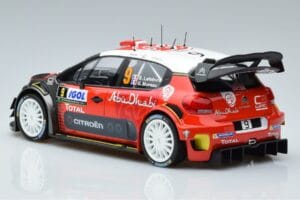 Citroen C3 WRC #9 S. Lefebvre / G. Moreau Tour de Corse 2017 Norev 1:18 181633 Metalas - nuotrauka 5 iš 6