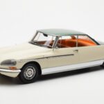 Citroen DS 21 Le Leman Kabrioletas Dramblio Kaulo ir Žalias Norev 1:18