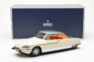 Citroen DS 21 Le Leman Kabrioletas Dramblio Kaulo ir Žalias Norev 1:18 181751 Metalas - nuotrauka 6 iš 6