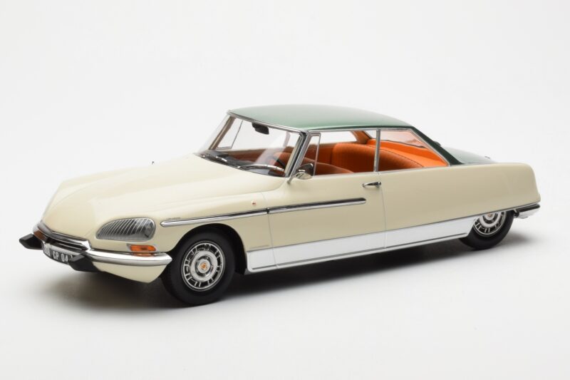 Citroen DS 21 Le Leman Kabrioletas Dramblio Kaulo ir Žalias Norev 1:18