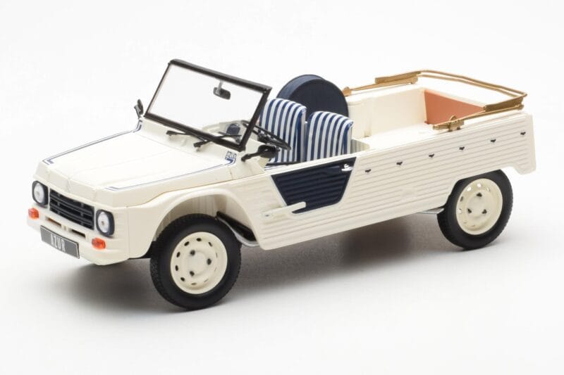 Citroen Mehari Azur Baltas Norev 1:18