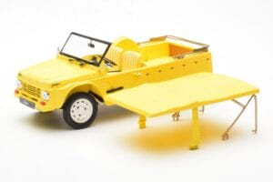 Citroen Mehari Plage Geltonas Norev 1:18 181801 Metalas - nuotrauka 2 iš 6