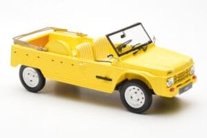 Citroen Mehari Plage Geltonas Norev 1:18 181801 Metalas - nuotrauka 4 iš 6