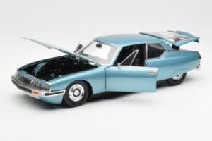 Citroen SM Šviesiai Mėlynas Metalinis Norev 1:18 181589 Metalas - nuotrauka 2 iš 8