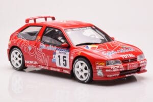 Citroen ZX Kitcar #15 J. Puras / C. Del Barrio Rally Catalunya Costa Brava 1997 Otto 1:18 OT432 Derva - nuotrauka 4 iš 6