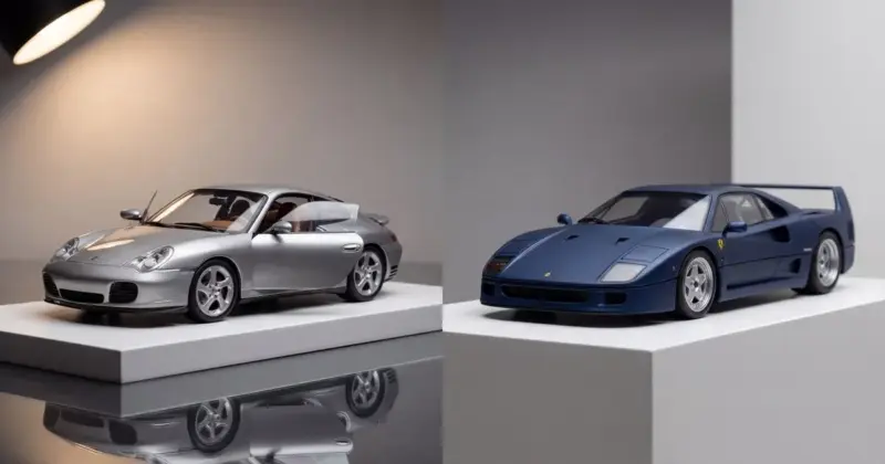 Diecast vs Resin Automodeliai — Kurią Medžiagą Rinktis?