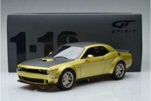 Dodge Challenger R/T Scat Pack Widebody 50-mečio Jubiliejus GT Spirit 1:18 GT411 Derva - nuotrauka 6 iš 6
