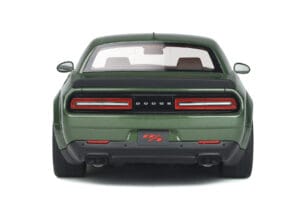 Dodge Challenger R/T SCAT Pack Widebody Žalias GT Spirit 1:18 GT815 Derva - nuotrauka 5 iš 5