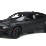Dodge Charger SRT Hellcat Widebody Juodas GT Spirit 1:18