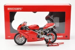 Ducati 999 Raudonas Minichamps 1:12 122120200 Metalas - nuotrauka 4 iš 4