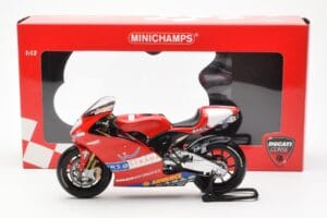 Ducati Desmosedici MotoGP Prova 2002 Minichamps 1:12 122020099 Metalas - nuotrauka 4 iš 4