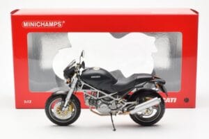 Ducati Monster M900 Juodas Minichamps 1:12 122120101 Metalas - nuotrauka 4 iš 4