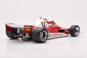 Ferrari 312 T2B #12 C. Reutemann Swedish GP 1977 MCG 1:18 MCG18625F Metalas - nuotrauka 2 iš 6