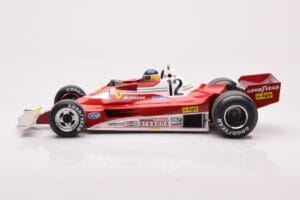 Ferrari 312 T2B #12 C. Reutemann Swedish GP 1977 MCG 1:18 MCG18625F Metalas - nuotrauka 3 iš 6