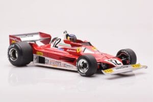 Ferrari 312 T2B #12 C. Reutemann Swedish GP 1977 MCG 1:18 MCG18625F Metalas - nuotrauka 4 iš 6