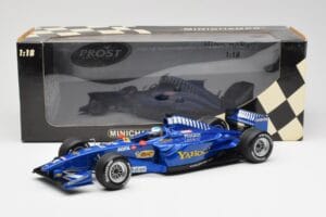 Prost AP03 Peugeot #14 J. Alesi F1 Showcar 2000 Minichamps 1:18 180000084 Derva - nuotrauka 6 iš 6