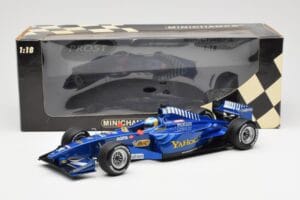 Prost AP03 Peugeot #15 N. Heidfeld F1 Showcar 2000 Minichamps 1:18 180000085 Derva - nuotrauka 6 iš 6