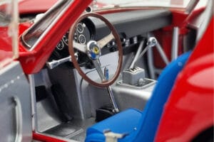 Ferrari 250 GTO #19 24 Hours of Le Mans 1962 Kyosho 1:18 08438A Metalas - nuotrauka 8 iš 10