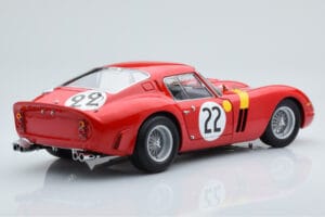 Ferrari 250 GTO #22 24 Hours of Le Mans 1962 Kyosho 1:18 08438B Metalas - nuotrauka 3 iš 10