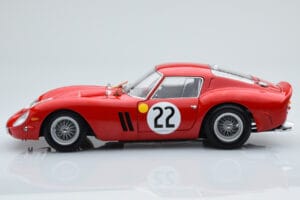 Ferrari 250 GTO #22 24 Hours of Le Mans 1962 Kyosho 1:18 08438B Metalas - nuotrauka 4 iš 10